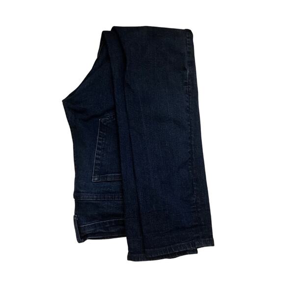 MTAILOR Men’s Dark Wash Blue Straight Jeans Size 28 X 30 Classic Denim - Picture 7 of 9